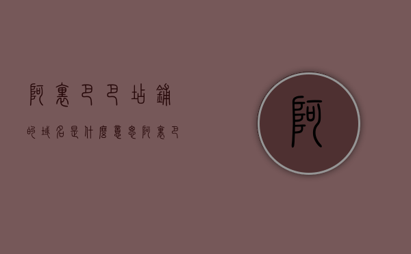 阿里巴巴店铺的域名是什么意思（阿里巴巴域名服务器地址），阿里巴巴店铺域名解析及域名服务器地址介绍，阿里巴巴店铺域名解析详解，域名服务器地址与域名含义介绍，阿里巴巴店铺域名解析详解，域名服务器地址与域名含义介绍