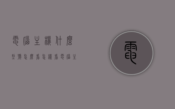 电脑主机什么型号怎么看（怎样看电脑主机型号），如何查看电脑主机型号？全面指南，全面解析，如何查看电脑主机型号及型号查询指南