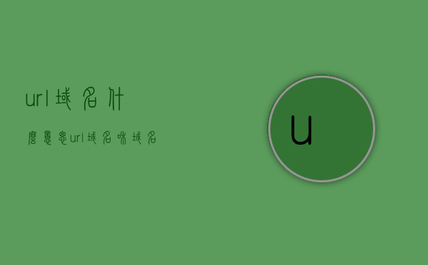 url域名什么意思（url,域名和域名系统的关系），URL域名解析，概念与关系解析