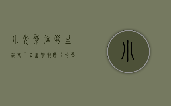 小光盘掉到主机里了怎么办啊图片（光盘掉到主机里去了咋办），光盘掉进主机内部应急处理指南（图解教程）