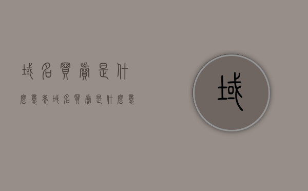 域名买卖是什么意思（域名买卖是什么意思啊），域名买卖详解，概念及实践