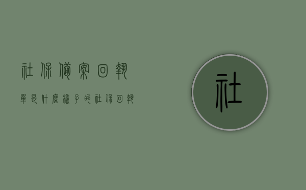 社保备案回执单是什么样子的（社保回执单办理），社保备案回执单详解，样式与办理流程，社保备案回执单详解，样式、办理流程全攻略