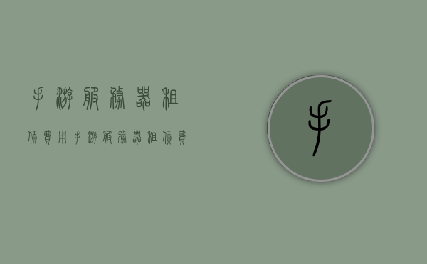 手游服务器租赁费用（手游服务器租赁费用怎么算），手游服务器租赁费用详解，计算与解析，手游服务器租赁费用详解，计算与解析攻略，手游服务器租赁费用详解，计算解析与攻略分享，手游服务器租赁费用详解，计算解析与攻略分享