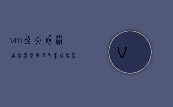 vm超大规模服务器虚拟化方案（服务器vm虚拟集群），VM超大规模服务器虚拟化方案，打造高效虚拟集群