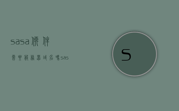 sasa软件需要服务器域名吗（sas安装需要联网吗），SAS软件安装与服务器域名及联网需求解析