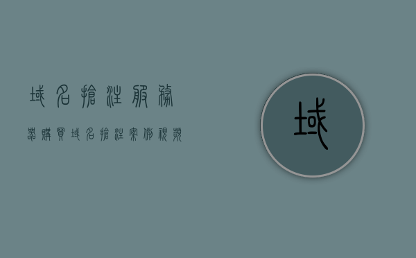 域名抢注服务器购买（域名抢注案例视频），域名抢注教程，服务器购买与案例视频解析