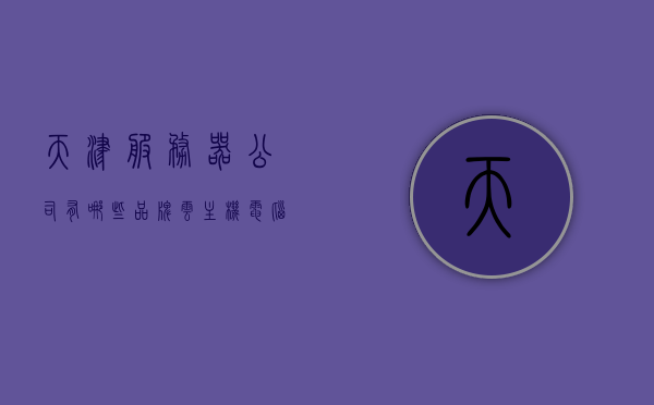 天津服务器公司有哪些品牌云主机电脑（天津做服务器的公司有什么啊），天津服务器公司品牌云主机电脑简介，天津服务器公司品牌云主机电脑简介及概览