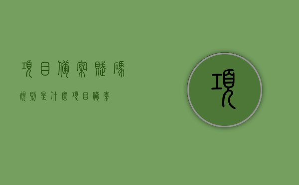 项目备案赋码规则是什么（项目 备案），项目备案赋码规则的详解与概述，项目备案赋码规则详解及概述，从入门到精通的指南