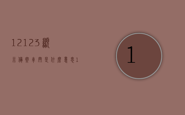 12123显示备案车辆是什么意思（12123显示备案车辆是什么意思呀），12123上备案车辆的含义解析，12123上备案车辆的含义解析，12123上备案车辆的含义解析