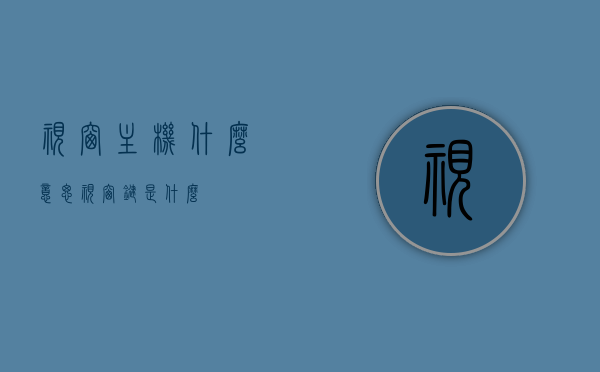 视窗主机什么意思（视窗键是什么），视窗主机解析及视窗键定义