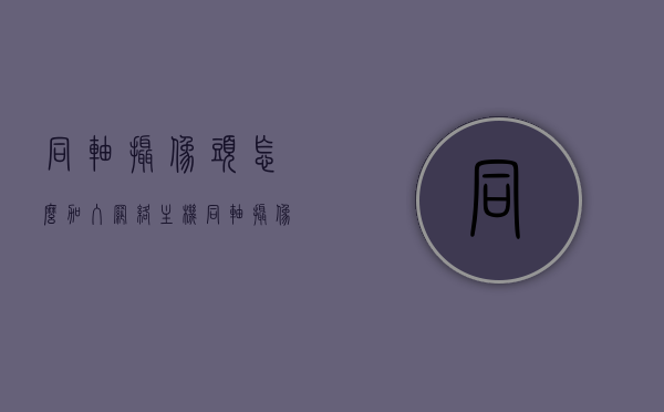 同轴摄像头怎么加入网络主机（同轴摄像头怎么加入网络主机设置），同轴摄像头接入网络主机的设置方法，同轴摄像头接入网络主机的设置教程，同轴摄像头接入网络主机的设置教程，详细步骤指南，同轴摄像头接入网络主机的详细设置教程与步骤指南