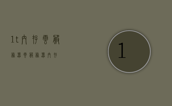 1t内存云服务器（云服务器 内存），云服务器内存升级，1TB内存云服务器性能解析