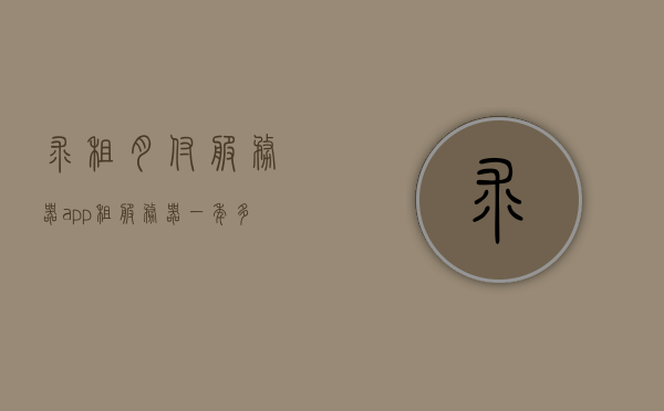 求租月付服务器（app租服务器一年多少钱），求租月付服务器，APP服务器一年租金费用解析，求租月付服务器，APP服务器一年租金费用全面解析，求租月付服务器，APP服务器一年租金费用全面解析与解析，关于求租月付服务器及APP服务器一年租金费用的全面解析与探讨