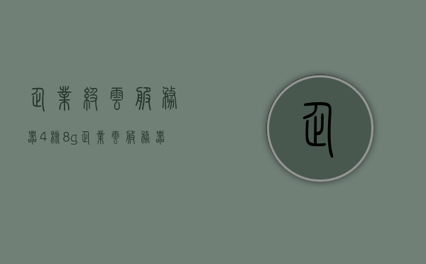 企业级云服务器4核8g（企业云服务器价格），企业级云服务器4核8g配置详解及价格概览