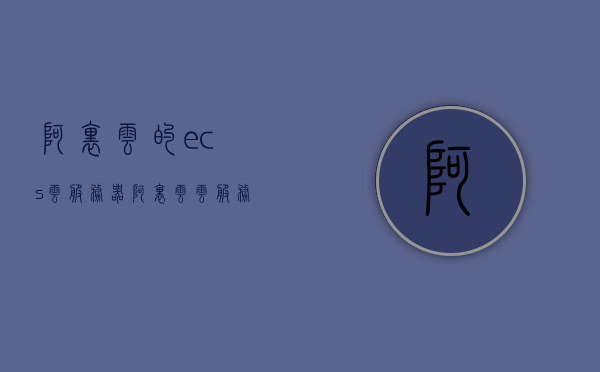 阿里云的ecs云服务器（阿里云云服务器ecs的英文全称是什么），阿里云ECS云服务器，全称解析与性能概述