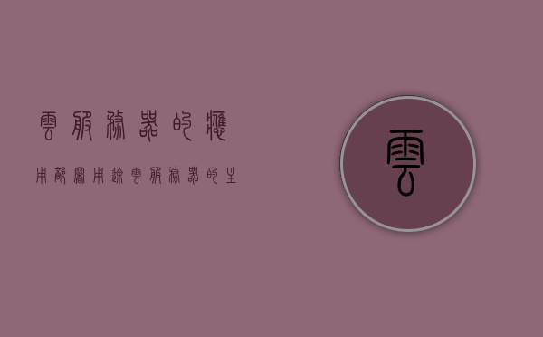 云服务器的应用部署用途（云服务器的主要用途是什么），云服务器的主要用途及部署应用解析，云服务器应用部署详解，主要目的与用途解析