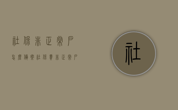 社保非正常户怎么备案（社保费非正常户认定），社保非正常户备案及认定指南，社保非正常户备案与认定指南，全面解读社保费非正常户认定及备案流程，全面解读，社保非正常户备案与认定指南，操作指南助你轻松搞定社保费非正常户认定流程！，全面解读，社保非正常户备案与认定操作指南，社保非正常户备案与认定操作指南，全面解读认定流程，轻松搞定备案问题