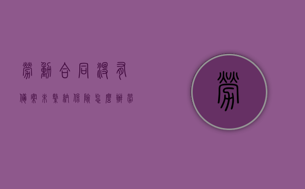 劳动合同没有备案未缴纳保险怎么办（劳动合同未备案可以补社保么），劳动合同未备案及保险缴纳问题，如何应对与解决方案？，劳动合同未备案及保险缴纳问题解析，应对策略与解决方案，劳动合同未备案及保险缴纳问题详解，应对方法与解决方案，劳动合同未备案及保险缴纳问题详解，应对策略与解决方案探讨，劳动合同未备案及保险缴纳问题详解与应对策略探讨，解决方案及法律建议，劳动合同未备案及保险缴纳问题详解，应对策略与法律建议