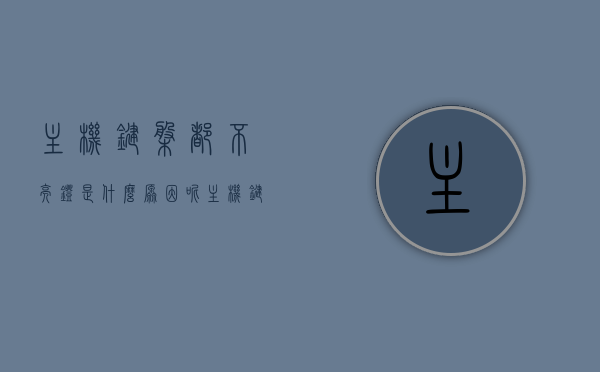 主机键盘都不亮灯是什么原因呢（主机键盘灯不亮显示器无信号），主机键盘无反应，灯不亮，原因及解决方案，主机键盘不亮灯与显示器无信号，原因、解决方案全解析，主机键盘不亮灯与显示器无信号原因及解决方案全解析，主机键盘不亮灯与显示器无信号，原因解析及解决方案全攻略，主机键盘不亮灯与显示器无信号，原因解析及全面解决方案
