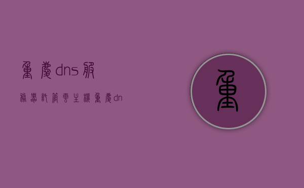 重庆dns服务器托管云主机（重庆dns地址），重庆DNS服务器托管云主机详解，专业DNS地址服务，重庆DNS服务器托管云主机专业详解，DNS地址服务及优势解析