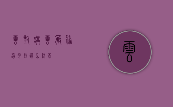 云对讲云服务器（云对讲系统图），云对讲系统，云服务器核心功能解析