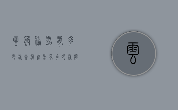 云服务器有多少种（云服务器有多少种类），云服务器种类概览，探索多种云服务器类型