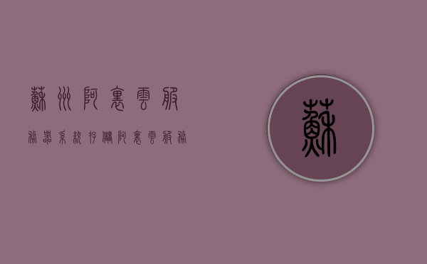 苏州阿里云服务器系统存储（阿里云服务器内存），苏州阿里云服务器系统存储与内存解析
