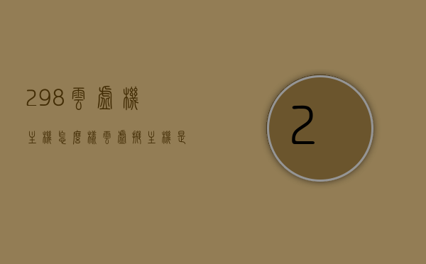 298云虚机主机怎么样（云虚拟主机是什么意思），关于云虚机主机，性能评价与云虚拟主机概念解析