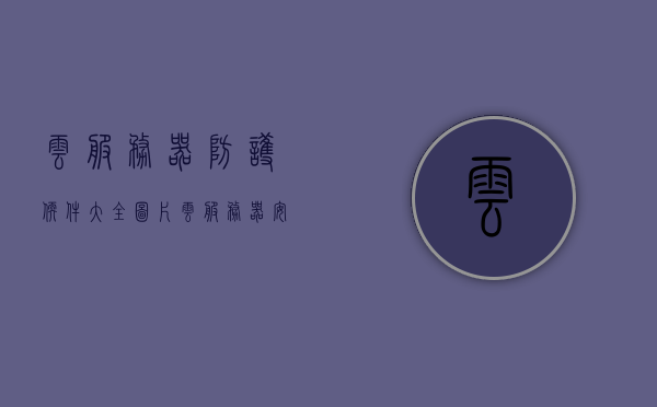 云服务器防护软件大全图片（云服务器安全防护服务），云服务器防护软件大全图解，全面解析云服务器安全防护服务