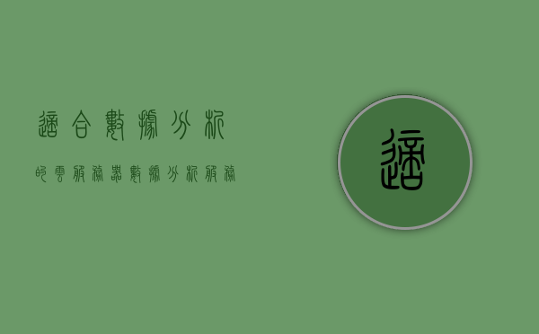 适合数据分析的云服务器（数据分析 服务），数据分析服务适用的云服务器概览，数据分析服务适配云服务器概览，选择适合数据分析的云服务器特性解析
