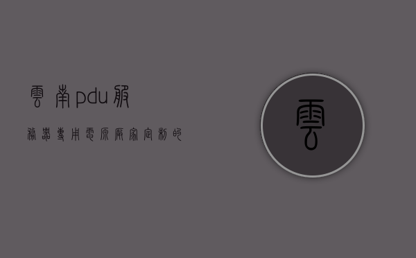 云南pdu服务器专用电源厂家定制的简单介绍，云南PDU服务器专用电源厂家定制简介，云南PDU服务器专用电源厂家定制详解，专业简介与特色优势，云南PDU服务器专用电源厂家定制详解，专业简介与特色优势，云南PDU服务器专用电源厂家定制详解，专业特色与优势概览