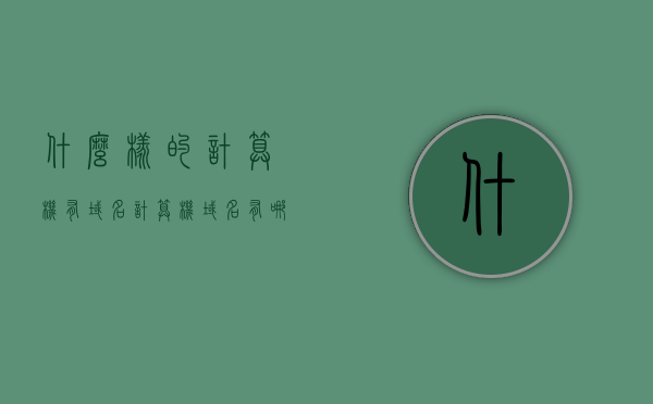什么样的计算机有域名（计算机域名有哪些），计算机域名概述，拥有域名的计算机特点与种类，计算机域名解析，域名拥有的计算机特点与种类概述，计算机域名解析与域名拥有计算机特点解析，域名种类与计算机特点概述，计算机域名解析及拥有域名的计算机特点与种类概述，计算机域名解析与拥有域名的计算机特点种类概览，计算机域名解析与拥有域名的计算机特点种类概览，域名种类与计算机特性概述