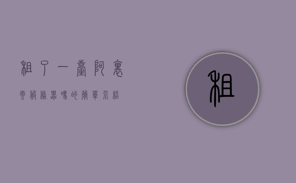 租了一台阿里云服务器吗的简单介绍，阿里云服务器租赁简介，优势与应用场景分析