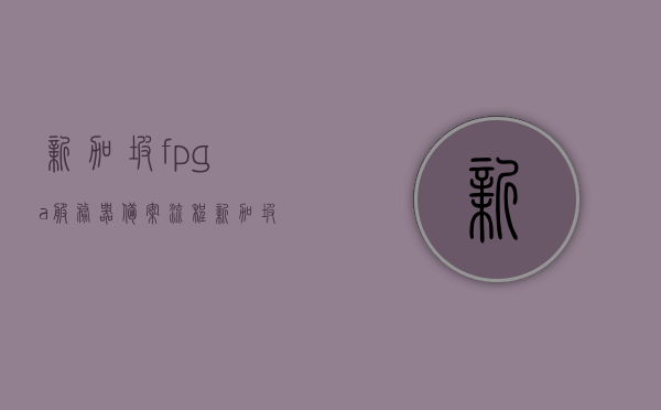 新加坡fpga服务器备案流程（新加坡fpga服务器备案流程是什么），新加坡FPGA服务器备案流程详解，新加坡FPGA服务器备案流程的详解与指南，新加坡FPGA服务器备案流程详解及指南，新加坡FPGA服务器备案流程详解及操作指南，新加坡FPGA服务器备案流程详解及操作指南，新加坡FPGA服务器备案流程详解与操作指南
