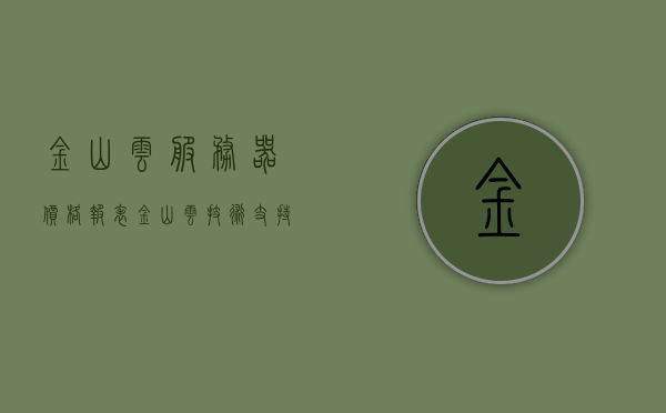 金山云服务器价格报表（金山云技术支持），金山云服务器价格一览表（技术支持详解），金山云服务器价格及技术支持详解，金山云服务器价格及技术支持概览，金山云服务器价格与技术支持概览表