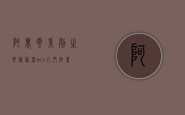 阿里云系列之云服务器ecs入门（阿里云ecs keepalived），阿里云ECS云服务器入门教程，Keepalived配置与应用解析