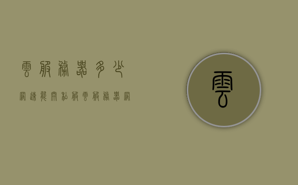 云服务器多少网速能开私服（云服务器网速快吗），云服务器网速与开设私服的需求解析，网速快慢与选择策略探讨，云服务器网速与开设私服需求解析，网速快慢与选择策略探讨指南