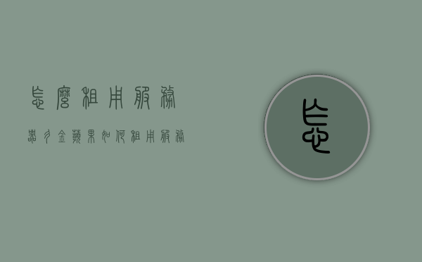 怎么租用服务器彳金苹果（如何租用服务器跑程序），如何租用服务器运行程序，金苹果指南
