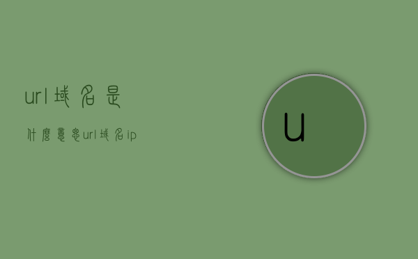 url域名是什么意思（url 域名 ip），URL域名解析与IP地址关联解析，入门指南