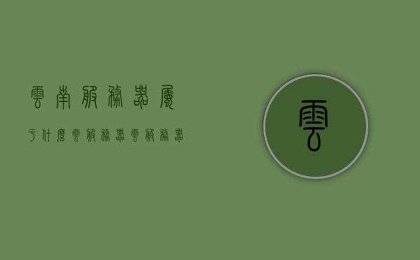 云南服务器属于什么云服务器（云服务器区域是哪里的有区别吗），云南服务器的云服务器类型及区域差异解析，云南服务器云服务器类型及区域差异解析，探寻云服务器类型与区域选择的重要性，云南服务器云服务器类型及区域差异解析，探寻云服务器类型与区域选择的重要性