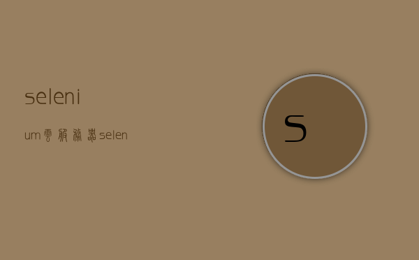 selenium云服务器（selenium server），Selenium云服务器（Selenium Server）应用与优势解析，Selenium云服务器（Selenium Server）应用解析与优势探讨，Selenium云服务器（Selenium Server）的应用与优势深度解析标题建议，Selenium云服务器，应用解析与优势探讨关于Selenium Server的使用与优势解析。，Selenium云服务器（Selenium Server）深度解析与应用优势探讨