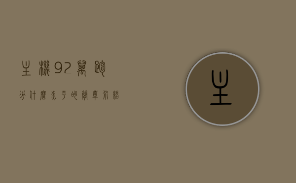 主机92万跑分什么水平的简单介绍，主机跑分达92万，性能水平如何？简单介绍！，主机跑分达92万，性能水平解析与简单介绍，主机跑分达92万，性能水平解析及简单介绍