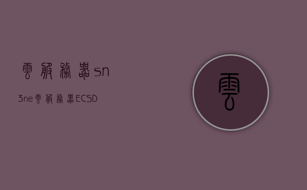 云服务器sn3ne（云服务器ECS DDoS防护），云服务器ECS DDoS防护功能介绍，sn3ne防护服务解析