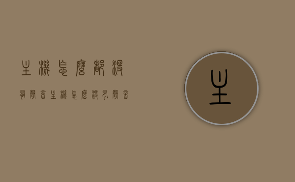 主机怎么都没有声音（主机怎么没有声音?），主机无声问题解析，为何主机没有声音发出？，主机无声问题解析，原因及解决方案，主机无声问题解析，原因、解决方案全攻略，主机无声问题解析，原因、解决方案全攻略