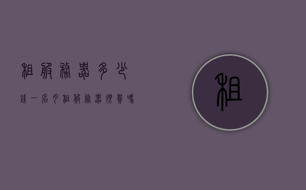 租服务器多少钱一名月（租服务器很贵吗），关于租用服务器的费用解析，价格究竟如何？，关于租用服务器的费用解析，服务器租赁价格及费用探讨，关于租用服务器的费用解析，服务器租赁价格及费用探讨——每月费用是多少？