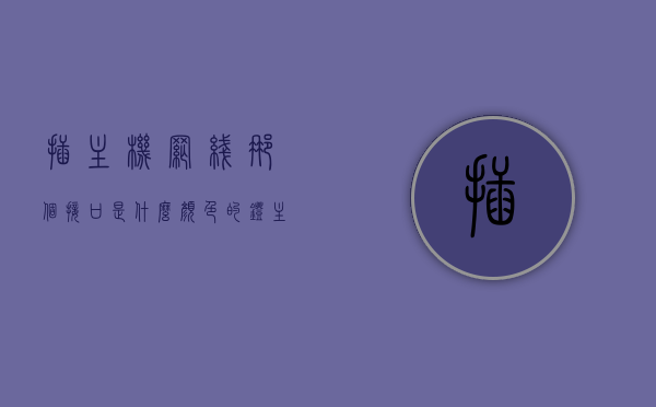 插主机网线那个接口是什么颜色的灯（主机网线插口亮红灯怎么办），网线接口状态解析，灯色解读与红灯亮时的应对方案