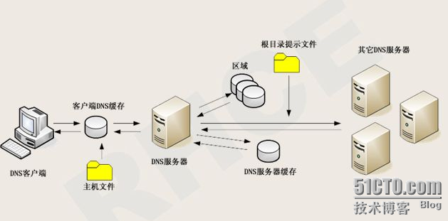 根服务器和域名服务器(根域名服务器都是由位于一个地理位置的服务器集群组成)，根服务器与域名服务器集群，地理位置与功能解析