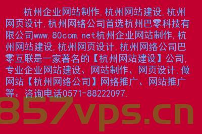 巴零网站建设（杭州巴零科技有限公司），杭州巴零科技有限公司的网站建设服务概览 第2张