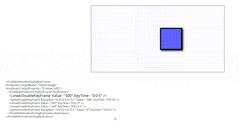 WPF —— 关键帧动画，WPF关键帧动画实现详解