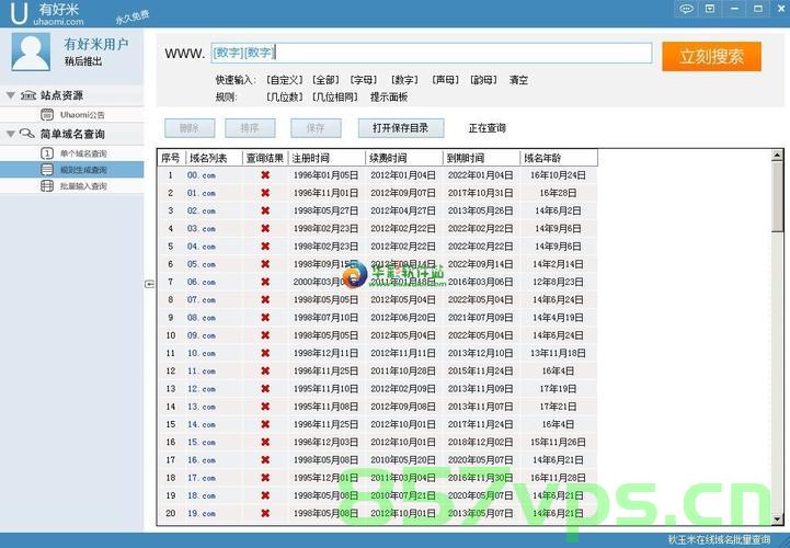 有好米域名批量查询软件官网（好米网中文域名），好米域名批量查询软件官网，一站式域名查询与管理工具